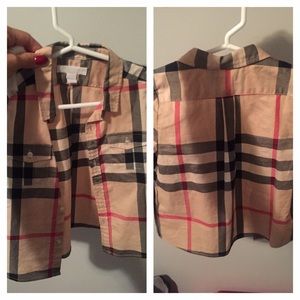 Toddler boy button down