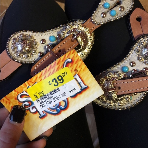 Silver Royal Spur Straps - Picture 2 of 2