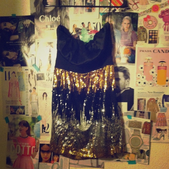sequin party dress