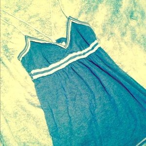 Deep Blue Tank Top- Holister