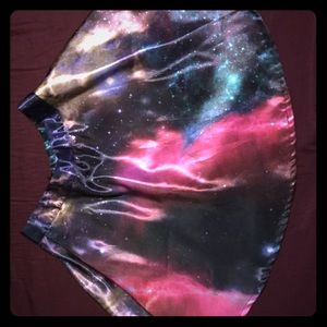 Nasty Gal Galaxy Circle Skirt w/ pockets