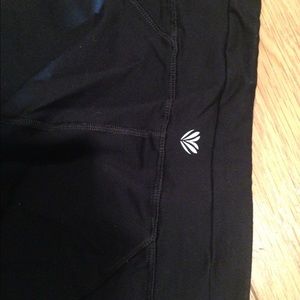 Black workout leggings