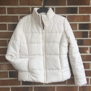 XSP white puffer jacket