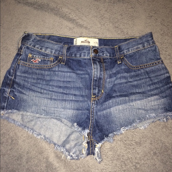 High rise hollister shorts