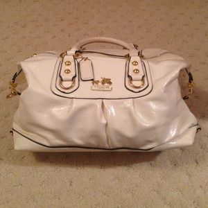 White Coach Bag