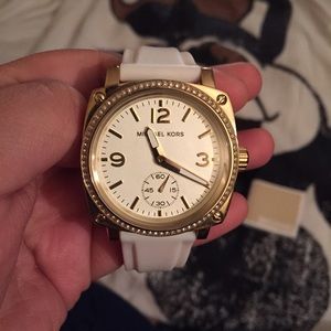 Michael Kors Watch with Rubber Strap