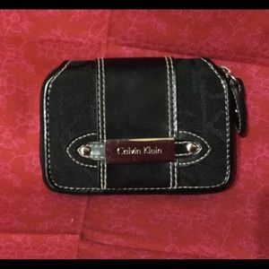 Calvin Klein black mini wallet