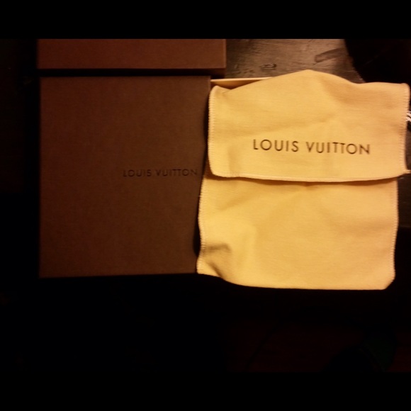Louis Vuitton purse charm box & dustbag