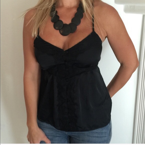 Sexy black camisole