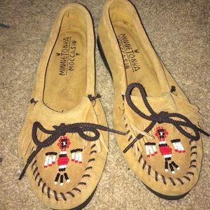 Minnetonka Tribal Moccasin moccasins-never worn!