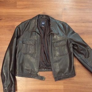 GAP leather jacket
