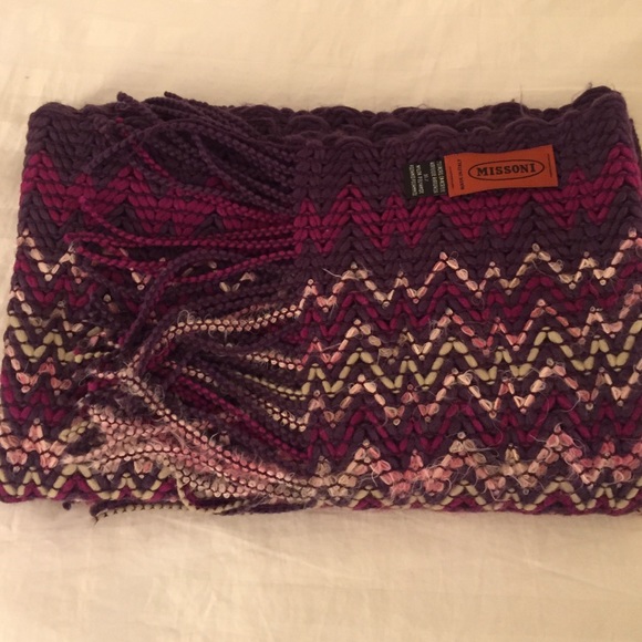 Missoni Scarf Purple