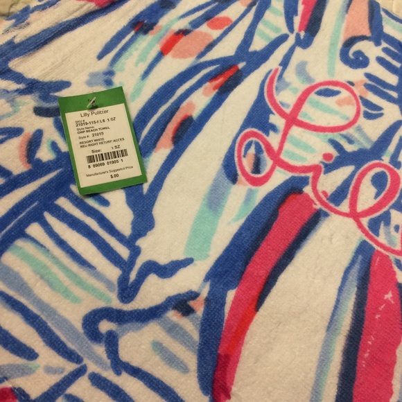 NWT Lilly Pulitzer GWP beach towel