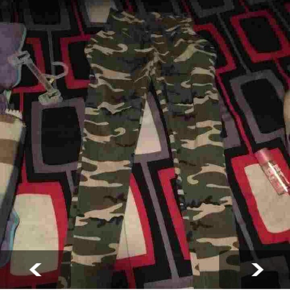 Camo joggers