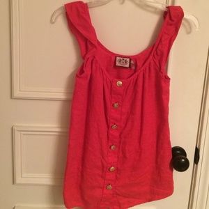 Orange Juicy Couture top