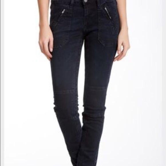 black moto skinny jeans
