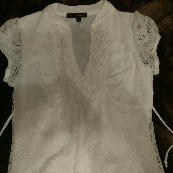 White Lace Shirt