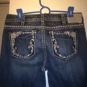 Nwot Silver Tuesday Mid Straight Jeans size 31x34