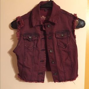 Crop vest