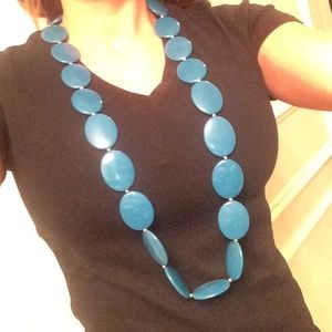 Blue necklace
