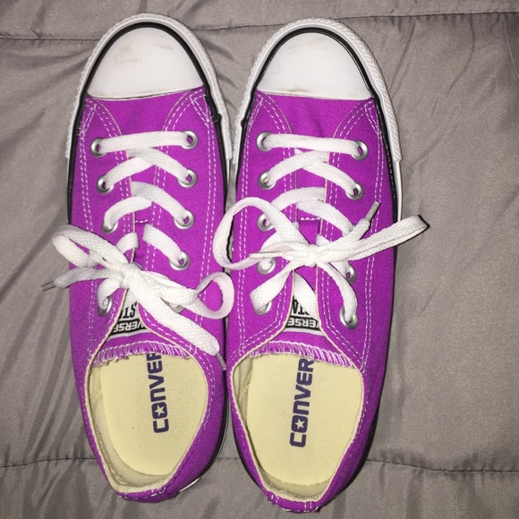 Purple converse