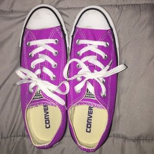 Purple converse