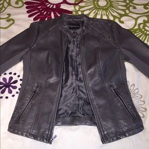 Express leather jacket
