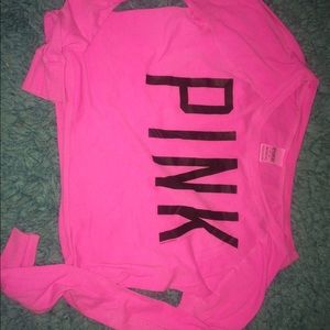 Victoria's Secret cropped long sleeve