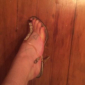 Vintage 1950's Cinderella heels