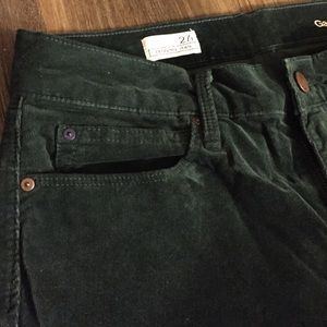 GAP Forest Green Corduroy Leggings