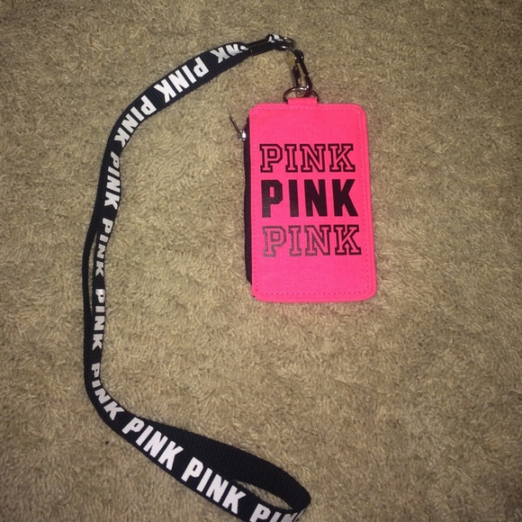 🌺VICTORIAS SECRET LANYARD & WALLET🌺