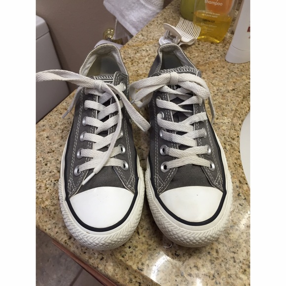 Women's Gray All Star Converse