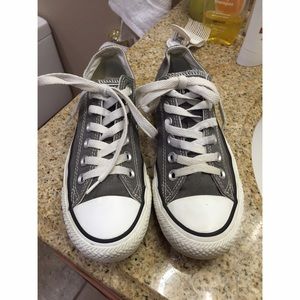 Women's Gray All Star Converse