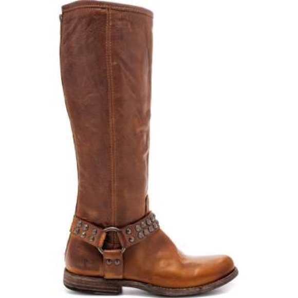 Frye Shoes - Frye Phillip Stud Harness Riding boots❗️