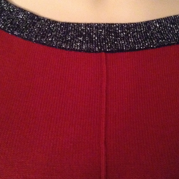 Red knot dress 3/4 sleeves, worn once - Picture 3 of 3