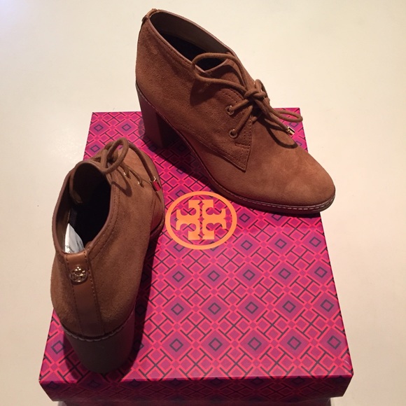 Tory Burch Suede Booties - Picture 2 of 6