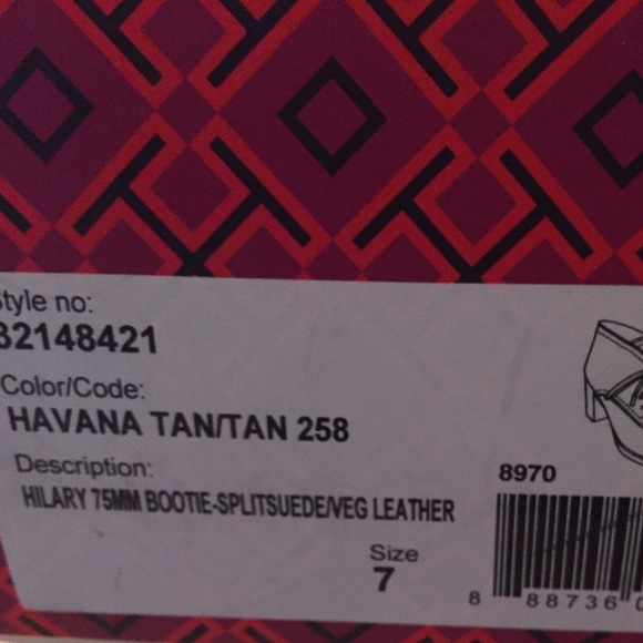 Tory Burch Suede Booties - Picture 5 of 6