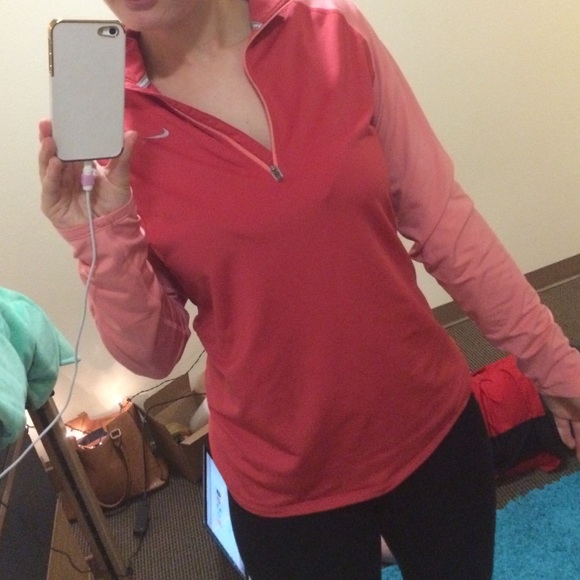 Nike half zip sweater