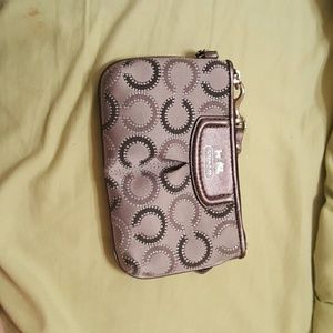 Coach wristlet