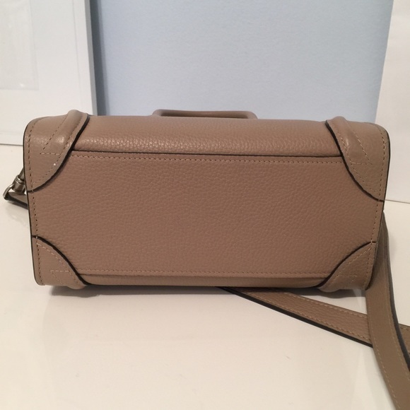 ❌SOLD❌ Celine Nano Pebble Leather in Dune - Picture 4 of 4