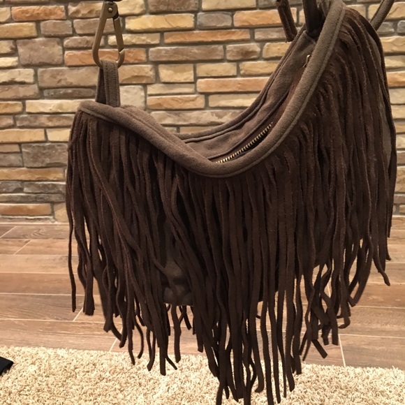 Fringe purse