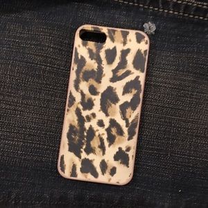 J crew cheetah phone case