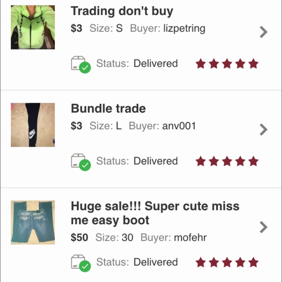 All 5 stars from my amazing buyers and traders - Picture 4 of 4