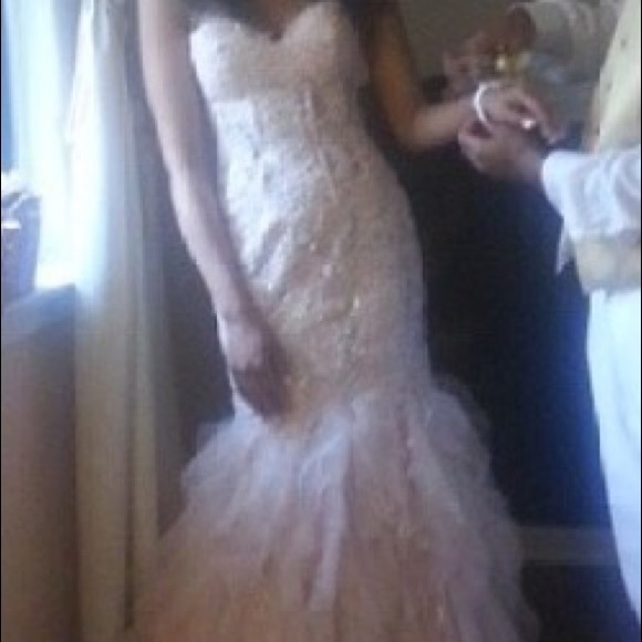 Blush pink gown ...make me an offer - Picture 3 of 3