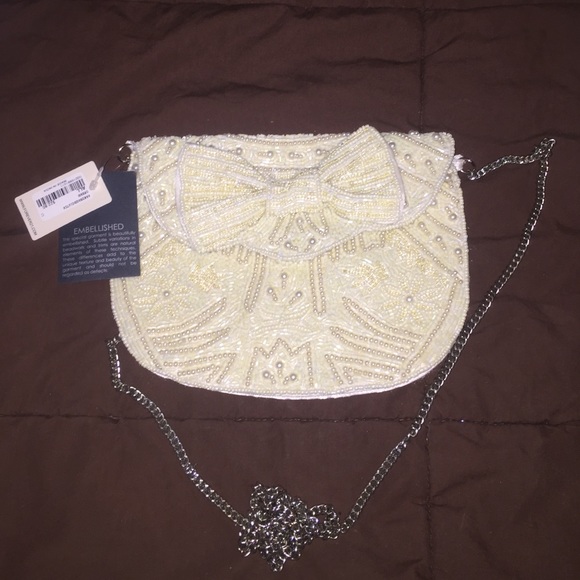 Pearl beaded bag