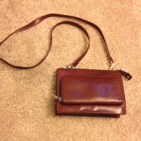 Burgundy Hobo International purse