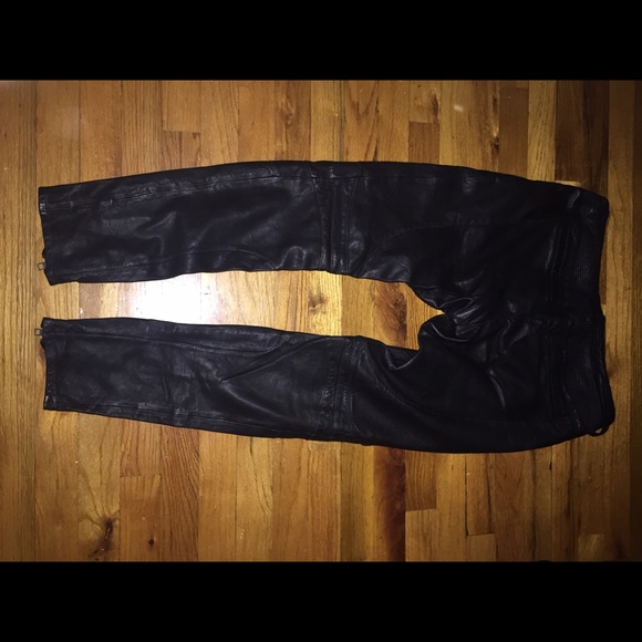 Authentic leather pants