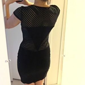 BCBG (sheer) little black dress🏝