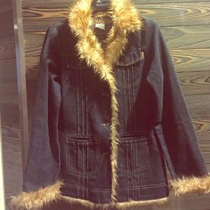 Billabong Jean jacket with fur lining