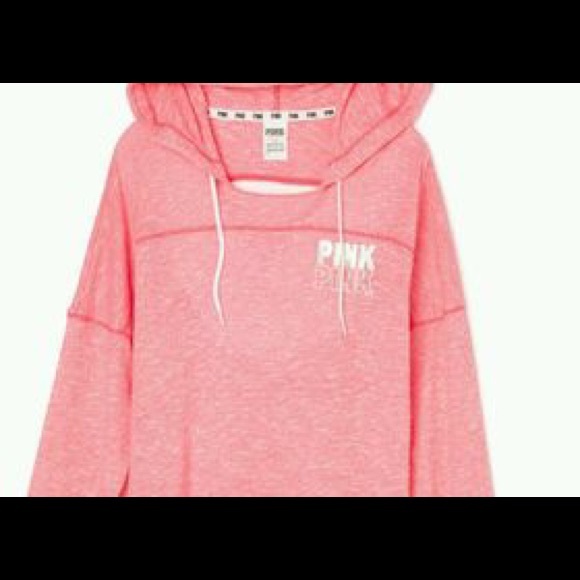 Victoria secret pink open back lightweight hoodie